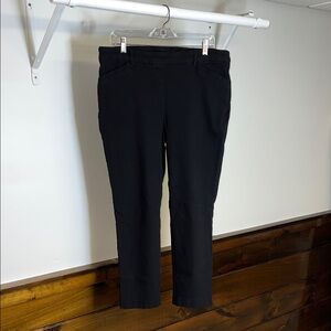 Hilary Radley Pull On Black Pants- XL‎